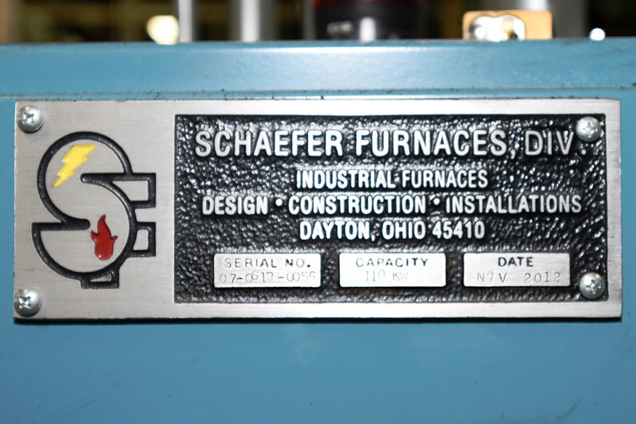 Picture of FW Schaefer Electric Glow Bar Reverb Type Wet Bath Stationary Aluminum Melting Furnace DCMP-4228