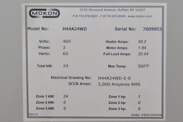 Detailed Pictures of Mokon Hot Oil Heater unit with Cooling Circuit DCMP-4232