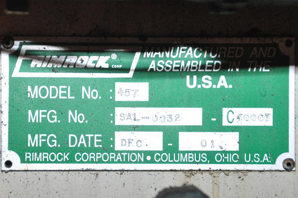 Image of Rimrock Model 457 Servo-Drive-Ladle Automatic Ladler for Die Cast & Foundry For_Sale DCM-4251