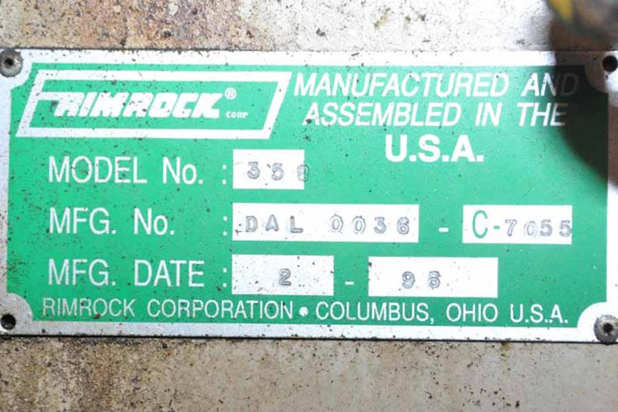 Image of Rimrock Model 358 Servo-Drive-Ladle Automatic Ladler for Die Cast & Foundry For_Sale DCM-4253