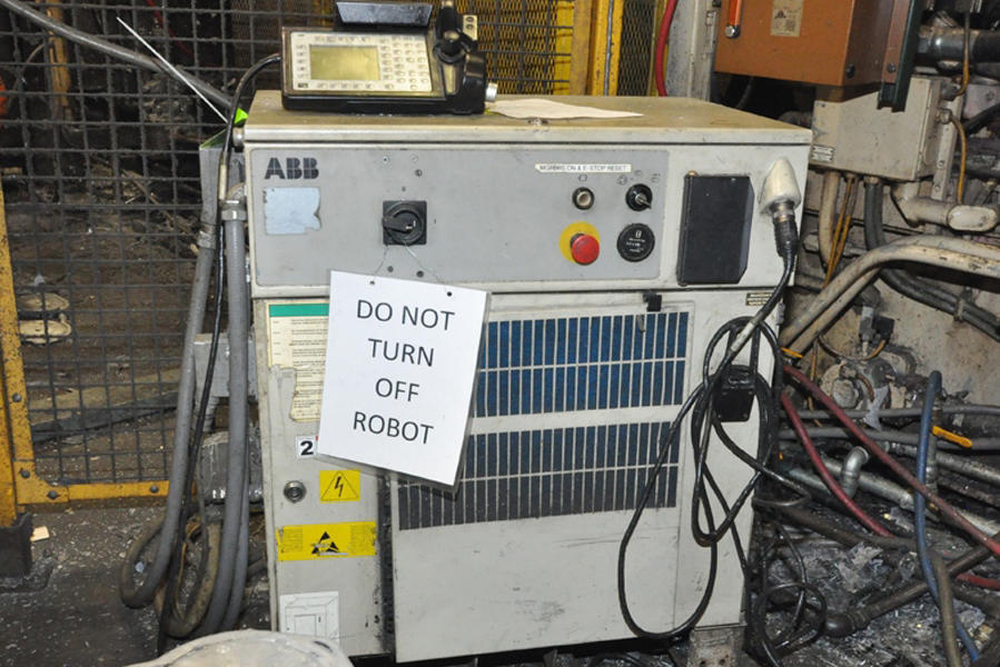 Picture of ABB Model IRB 4400/L30 Six Axis Robot with Extractor Package For_Sale DCM-4287