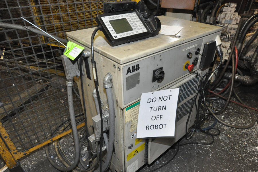 Picture of ABB Model IRB 4400/L30 Six Axis Robot with Extractor Package For_Sale DCM-4287