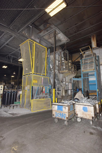 Picture of Lindberg MPH 62-SM4000 Stack (tower/shaft) Type Stationary Aluminum Melting and Holding Furnace For_Sale DCMP-4336