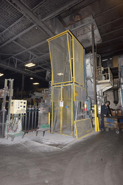 Picture of Lindberg MPH Stack (tower/shaft) Type Stationary Aluminum Melting and Holding Furnace DCMP-4336