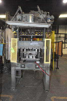 Picture of B&T Rapid Press TP-28 Four Column (Post) Vertical Hydraulic Die Casting Trim Press For_Sale DCMP-4337