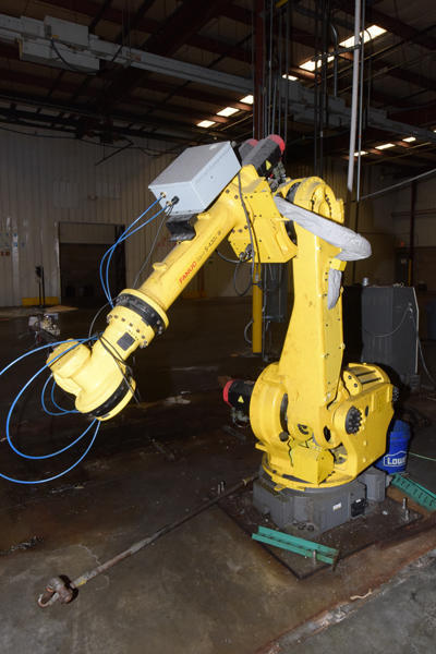 Picture of Fanuc Robotics S-430iW Six Axis Industrial Robot with Extractor Package/Gripper For Extracting Die Castings For_Sale DCMP-4385