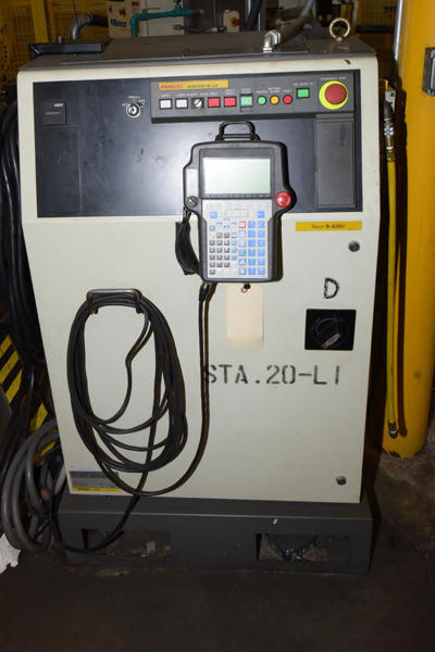 Picture of Fanuc Robotics Model S-430iW Six Axis Robot with Extractor Package For_Sale DCM-4389