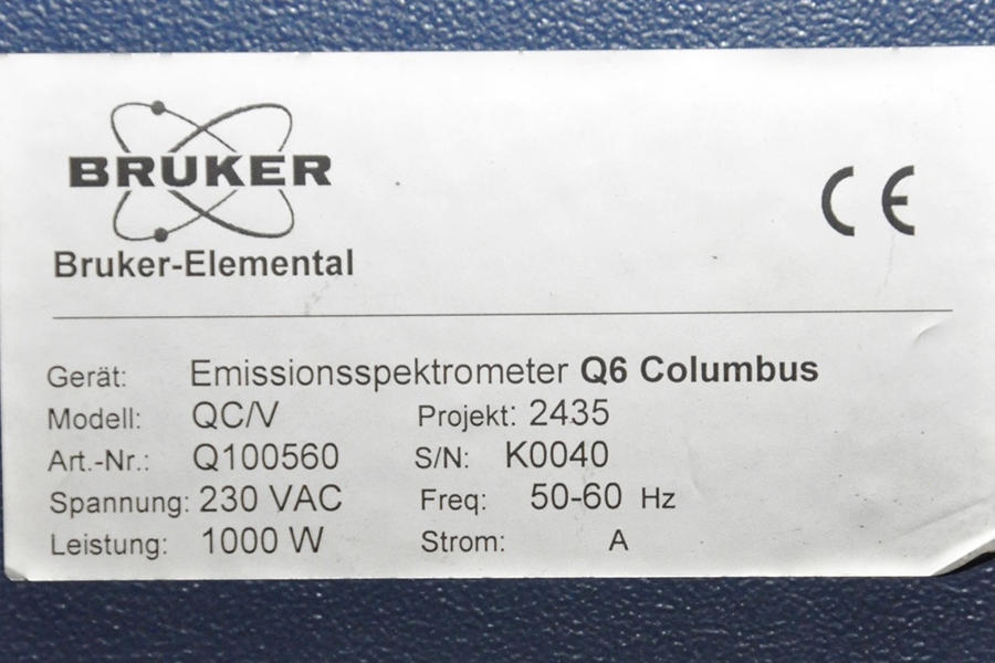 Detailed Pictures of Bruker Metal Analytic Mass Spectrometer DCMP-4428