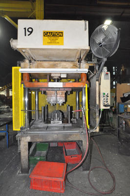 Picture of Metal Mechanics 50 Four Column (Post) Vertical Hydraulic Die Casting Trim Press For_Sale DCMP-4497