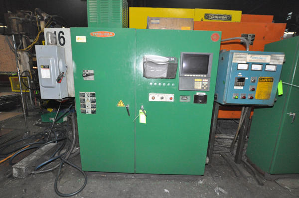 Picture of Model Toshiba DC 800 CL-HT DCMP-4502 Picture of Toshiba Horizontal Cold Chamber Aluminum High Pressure Die Casting Machine DCMP-4502