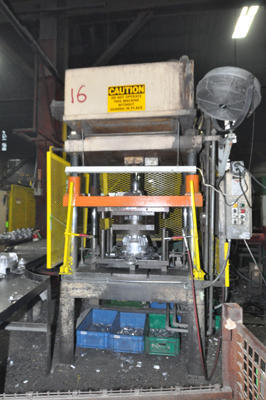 Picture of Metal Mechanics 50 Four Column (Post) Vertical Hydraulic Die Casting Trim Press For_Sale DCMP-4505