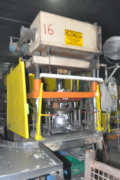 Picture of Metal Mechanics Four Column (Post) Vertical Hydraulic Die Casting Trim Press DCMP-4505