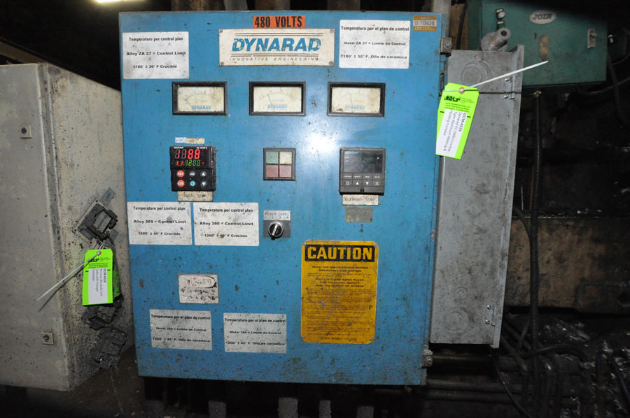 Picture of Dynarad Electric Heated Silicon Carbide Crucible Type Aluminum Melting & Holding Furnace DCMP-4539