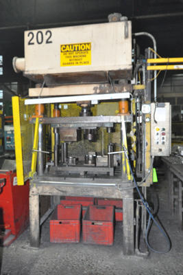 Picture of Metal Mechanics 35 Four Column (Post) Vertical Hydraulic Die Casting Trim Press For_Sale DCMP-4548