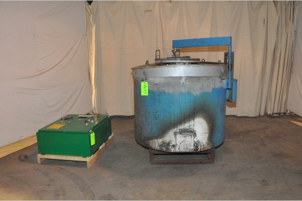 Picture of Dynarad EC-700 Electric Heated Silicon Carbide Crucible Type Aluminum Melting & Holding Furnace For_Sale DCMP-4647