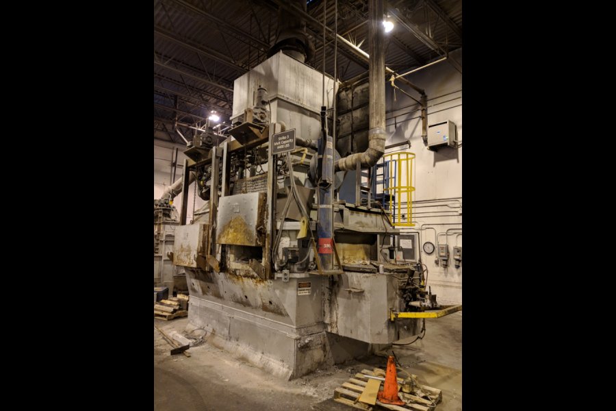 Picture of Striko Westofen MH II-N 2000/2000 GE-G Stack (tower/shaft) Type Stationary Aluminum Melting and Holding Furnace For_Sale DCMP-4655