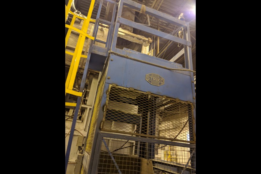 Picture of Striko Westofen MH II-N 2000/2000 GE-G Stack (tower/shaft) Type Stationary Aluminum Melting and Holding Furnace For_Sale DCMP-4655