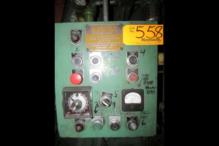 Detailed Pictures of Pangborn Steel Belt Tumble Shot Blast Machine DCMP-4697