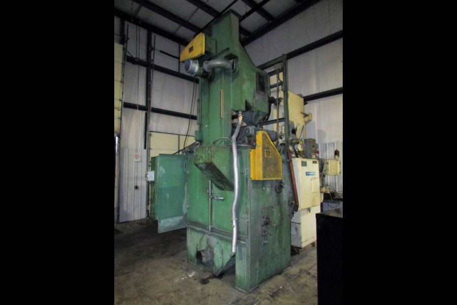 Detailed Pictures of Pangborn Steel Belt Tumble Shot Blast Machine DCMP-4697