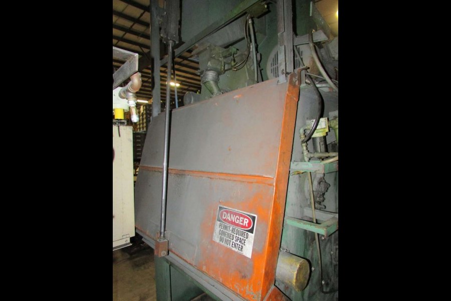 Detailed Pictures of Pangborn Steel Belt Tumble Shot Blast Machine DCMP-4697