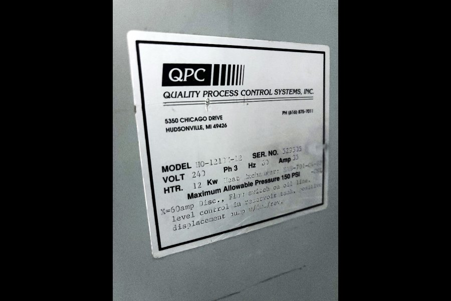 Detailed Pictures of QPC Hot Oil Heater unit with Cooling Circuit DCMP-4700 Detailed Pictures of QPC Hot Oil Heater unit with Cooling Circuit DCMP-4700