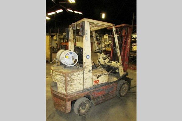 Picture of Nissan Model KCPH02A25PV Forklift For_Sale DCM-4732