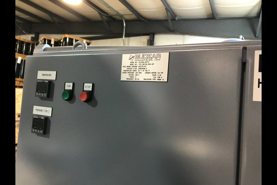 Detailed Pictures of Budzar Industries Single Zone Hot Oil Heater Unit DCMP-4766