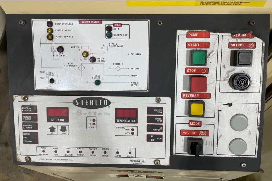 Detailed Pictures of Sterlco Hot Oil Heater unit with Cooling Circuit DCMP-4779 Detailed Pictures of Sterlco Hot Oil Heater unit with Cooling Circuit DCMP-4779