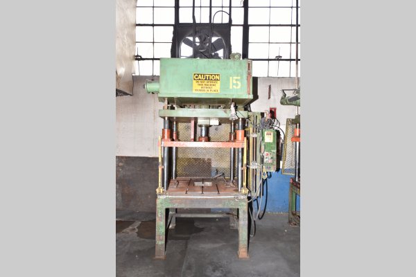 Picture of Metal Mechanics DCT-35 Four Column (Post) Vertical Hydraulic Die Casting Trim Press For_Sale DCMP-4828