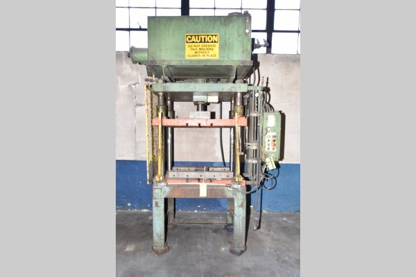 Picture of Metal Mechanics DCT-35 Four Column (Post) Vertical Hydraulic Die Casting Trim Press For_Sale DCMP-4830