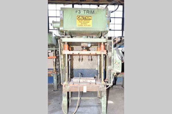 Picture of Metal Mechanics DCT-35 Four Column (Post) Vertical Hydraulic Die Casting Trim Press For_Sale DCMP-4831
