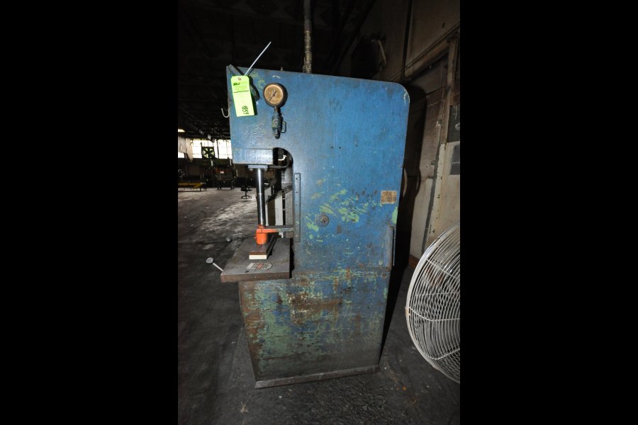 Picture of Hannifin Press Model C-Frame Gap Frame Hydraulic Trim Press For_Sale DCM-4859