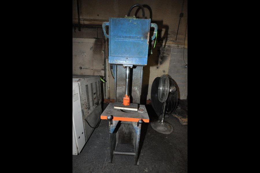 Picture of Hannifin Press Model C-Frame Gap Frame Hydraulic Trim Press For_Sale DCM-4859