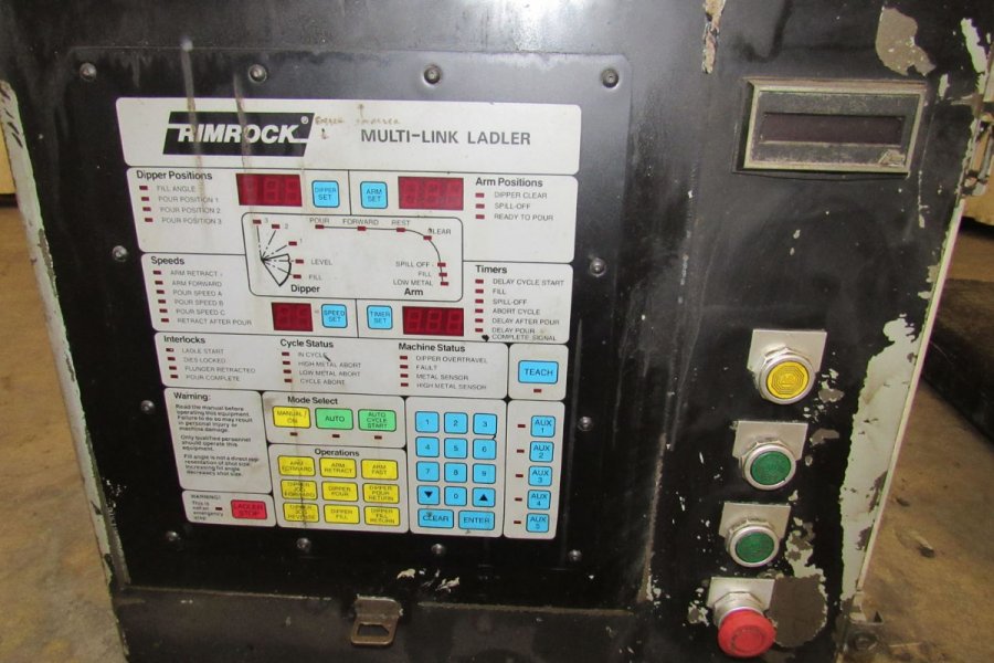 Detailed Pictures of Rimrock Automatic Ladler for Die Cast & Foundry DCMP-4870