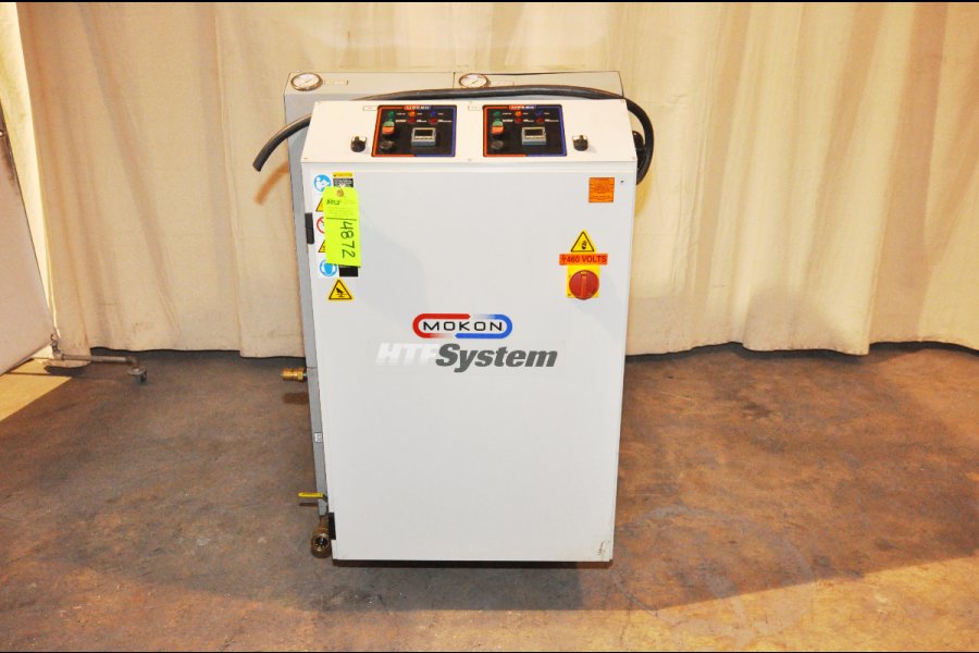 La Foto De Mokon H44212CH Unidad de Control de Temperatura del Calentador de Proceso de Aceite Caliente Portátil de Dos Zonas con Circuito de Agua de Enfriamiento. En_Venta DCMP-4872