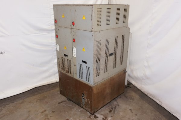 Image of Mokon Model H54B24-Z6 Hot Oil Heater unit with Cooling Circuit For_Sale DCM-4887 Image of Dual (two) Zone Portable Hot Oil Process Heater Temperature Control Unit with Cooling Water Circuit For_Sale DCM-4887