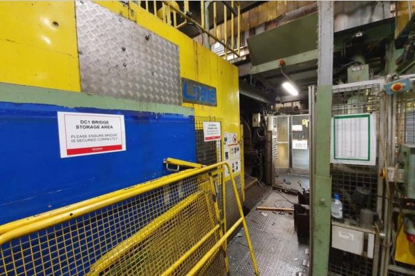 Picture of Ube UB 2500G Horizontal Cold Chamber Aluminum High Pressure Die Casting Machine For_Sale DCMP-4904 Picture of Ube Model UB 2500G Cold Chamber Die Casting Machine For_Sale DCM-4904