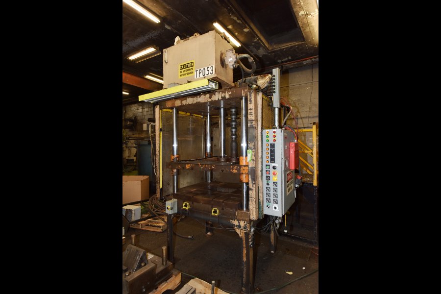 Picture of Birch Trim Press BMC-30-A Four Column (Post) Vertical Hydraulic Die Casting Trim Press For_Sale DCMP-4929