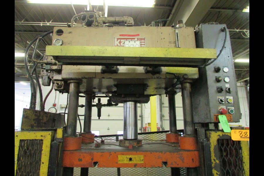 Detailed Pictures of Kard Trim Press Vertical Die Cast Trimming Press DCMP-4931