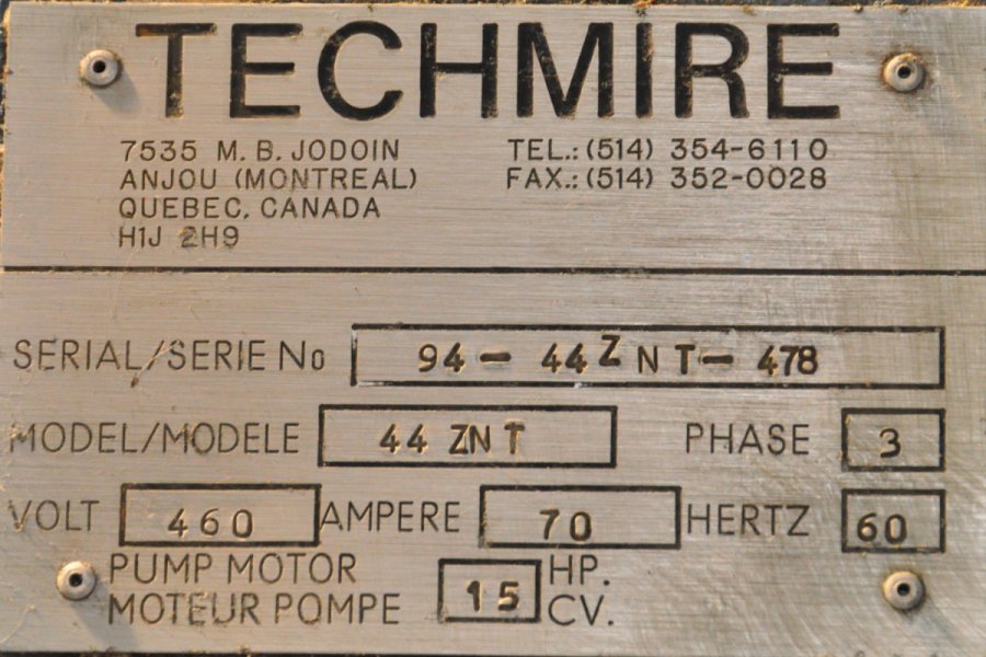 Picture of Techmire 44ZNT Multi-slide Hot Chamber Miniature Zinc (Zamak) High Pressure Die Casting Machine For_Sale DCMP-4973