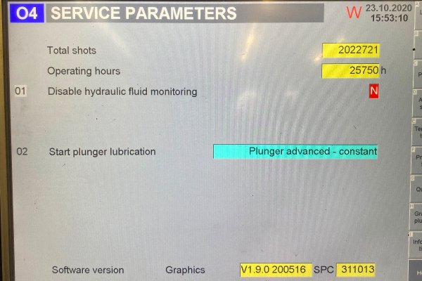 Detailed Pictures of Frech Cold Chamber Die Casting Machine DCMP-4985 Detailed Pictures of Frech Cold Chamber Die Casting Machine DCMP-4985