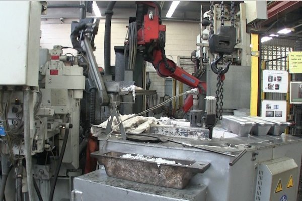 Image of Frech Model DAK 250-34 Cold Chamber Die Casting Machine For_Sale DCM-4985 Image of Horizontal Cold Chamber Aluminum High Pressure Die Casting Machine For_Sale DCM-4985
