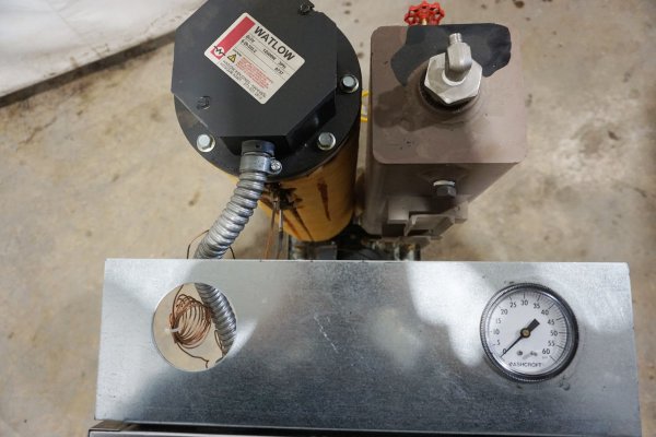 Detailed Pictures of Temptek Single Zone Hot Oil Heater Unit DCMP-5041