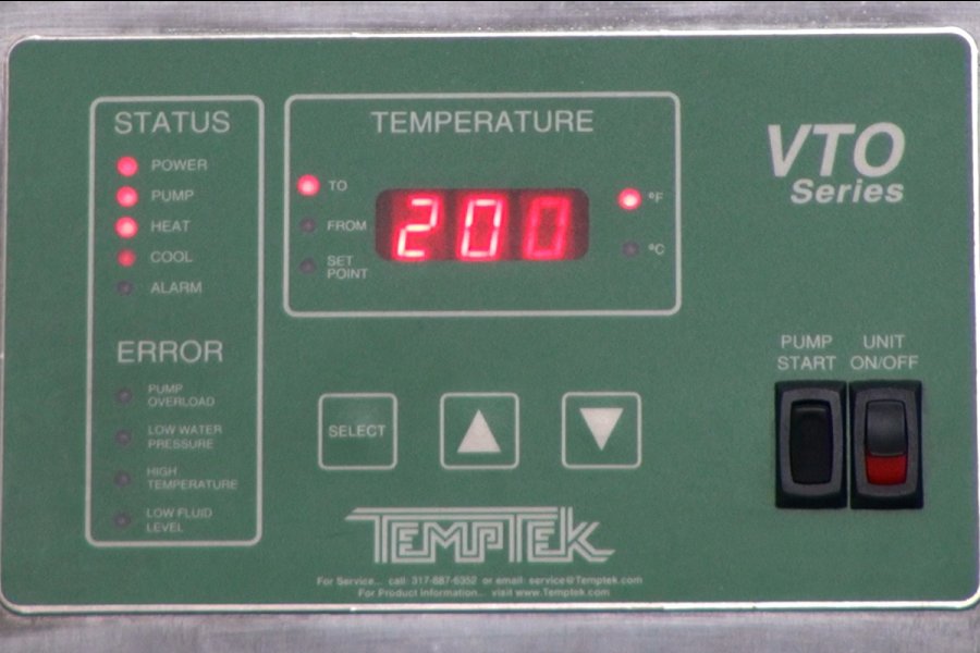 Detailed Pictures of Temptek Single Zone Hot Oil Heater Unit DCMP-5041