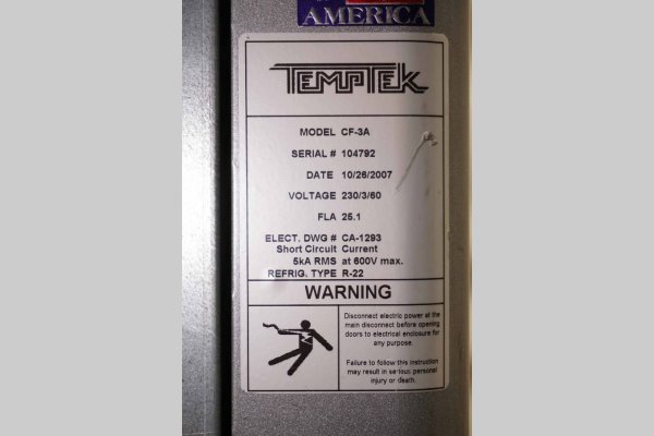 Detailed Pictures of Temptek Portable Refrigerated Water Chiller Unit DCMP-5042