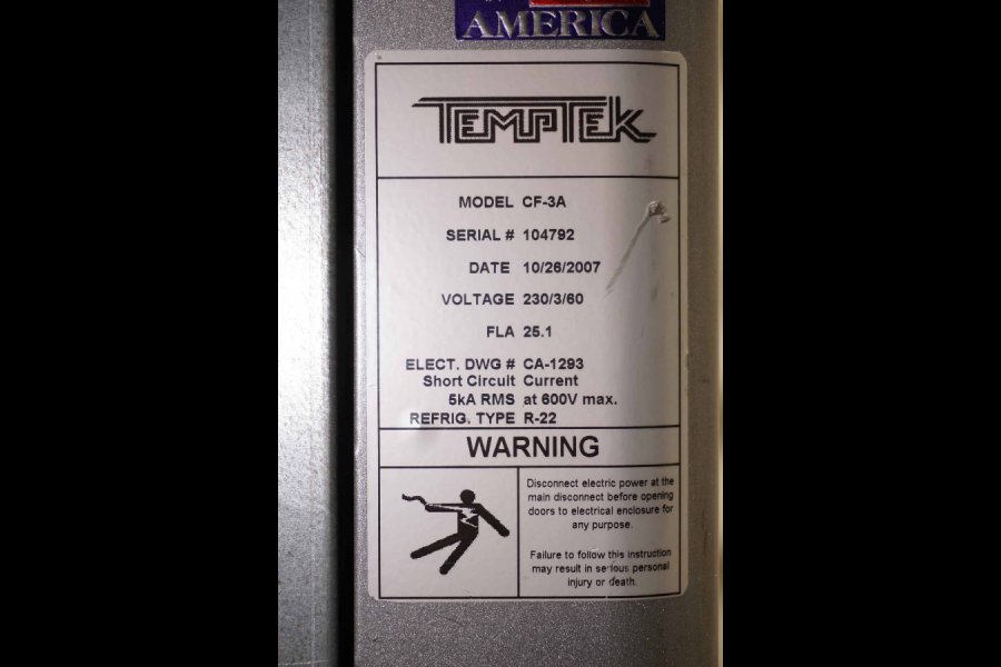 Detailed Pictures of Temptek Portable Refrigerated Water Chiller Unit DCMP-5042