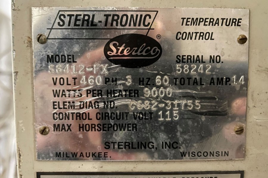 Detailed Pictures of Sterlco Hot Water Process Heater Unit DCMP-5046