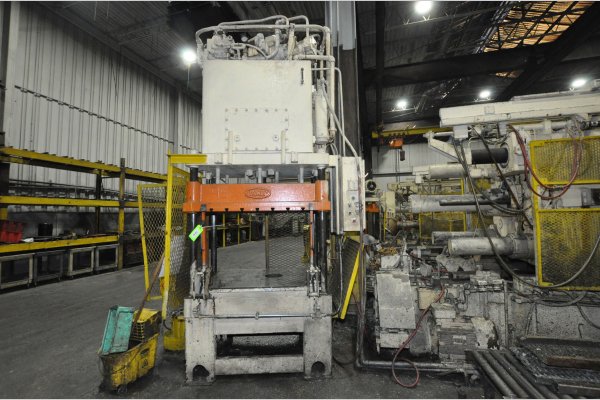 Picture of Danley  TP-30-7 Four Column (Post) Vertical Hydraulic Die Casting Trim Press For_Sale DCMP-5073