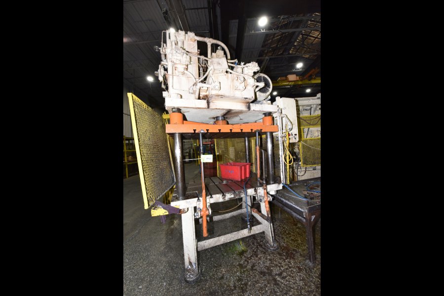 Picture of Kux-Wickes  Four Column (Post) Vertical Hydraulic Die Casting Trim Press DCMP-5075