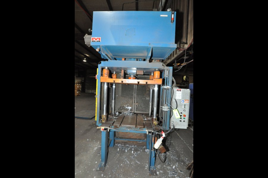 Picture of Metal Mechanics DCT-35 Four Column (Post) Vertical Hydraulic Die Casting Trim Press For_Sale DCMP-5097
